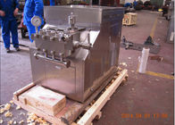 อุตสาหกรรม SUS304 สแตนเลสนม homogenizer เครื่อง 3000L / H 22 KW