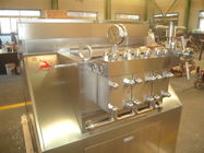 เครื่อง Homogenizer น้ำผลไม้ที่มีเสถียรภาพประสิทธิภาพไม่มีการรั่วไหลของ 3000L / H