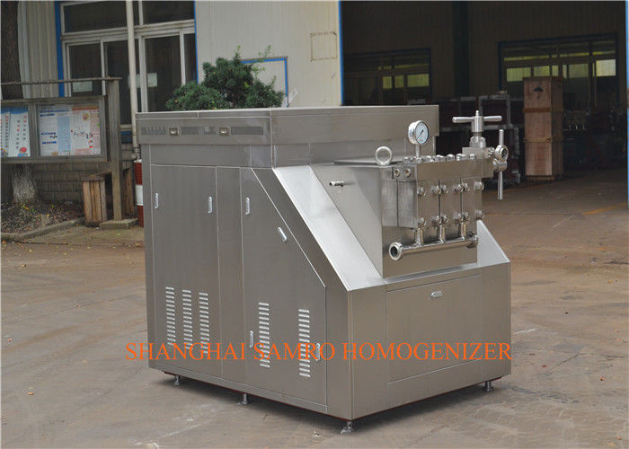 5000 L / H 70 Mpa Homogenizer อุตสาหกรรมแอพลิเคชันของ CIP homogenizer
