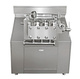 เครื่องสูบน้ำโฮโมจีไนเซอร์สองชั้น 3000l / H Flow คู่มือการใช้งานความดัน